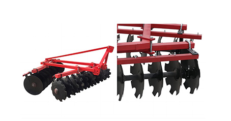 Installation method of the disc harrow blade